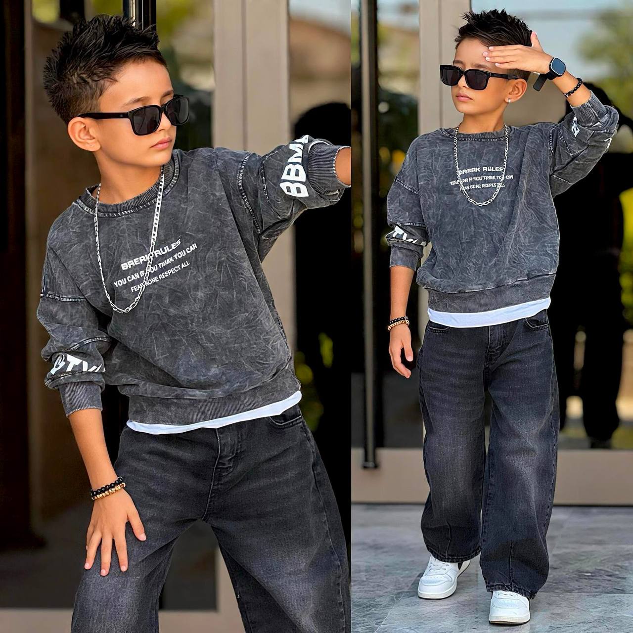 Bam Bam Kids 0926 · Anthracite wholesale Boys