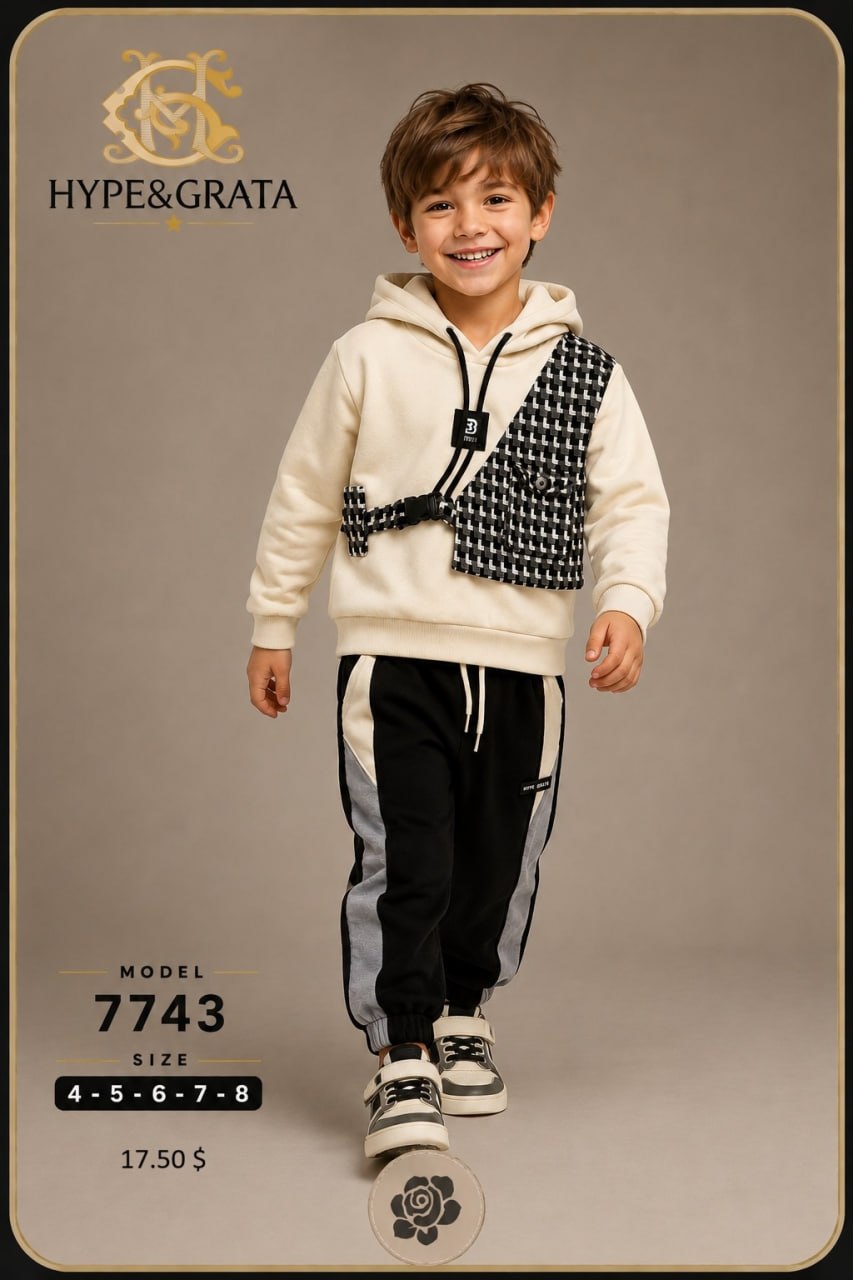 Hype&Grata Kids 7743 toptan Erkek Çocuk