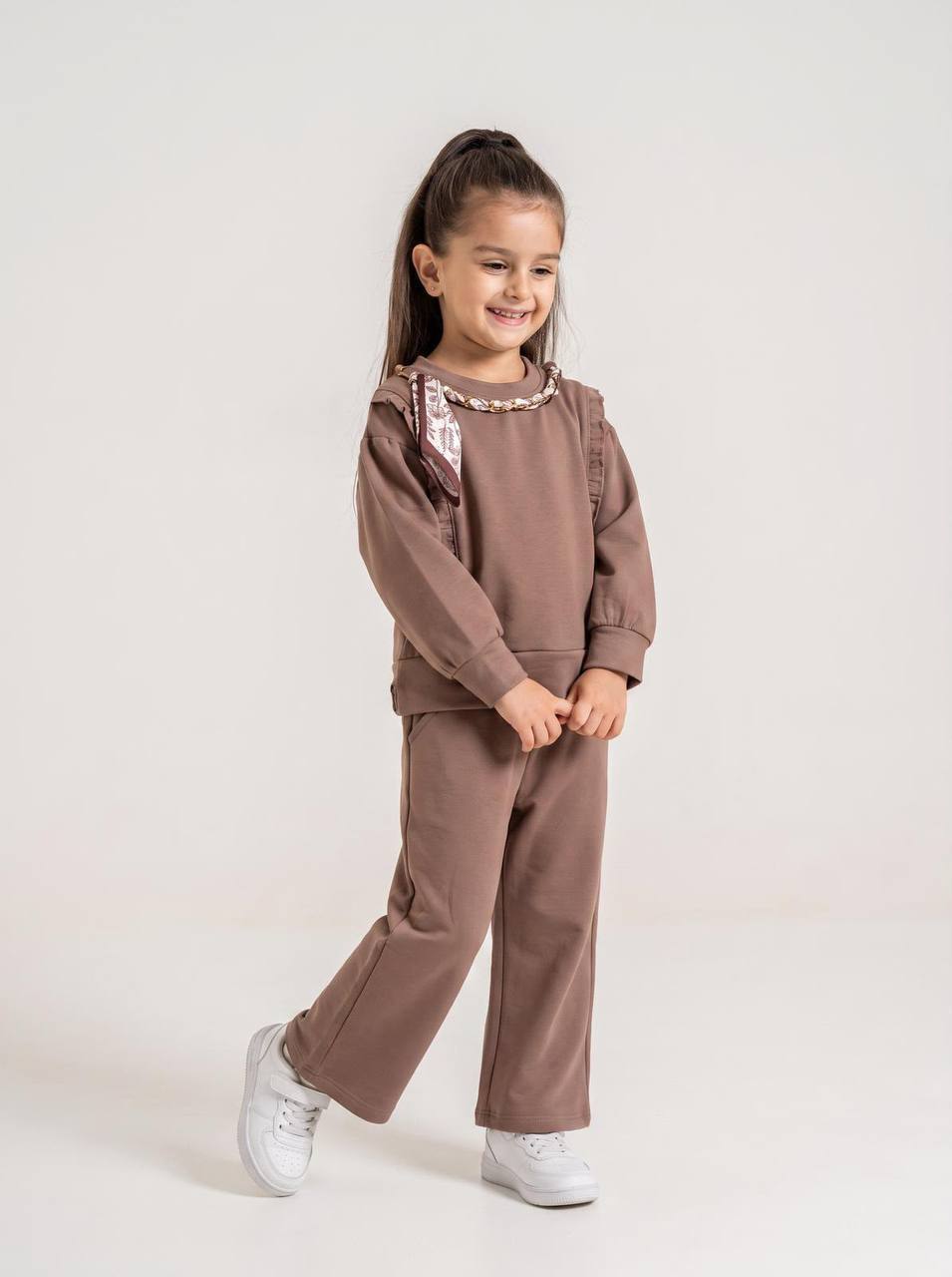 Harby Kids Y337 · Brown wholesale Girls