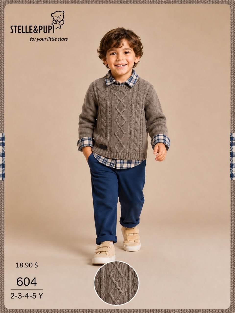 Stelle & Pupi Kids 604 — Garçons en gros