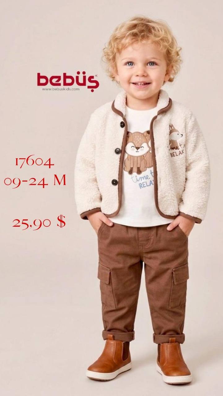 Bebüş Kids 17604 toptan Erkek Çocuk