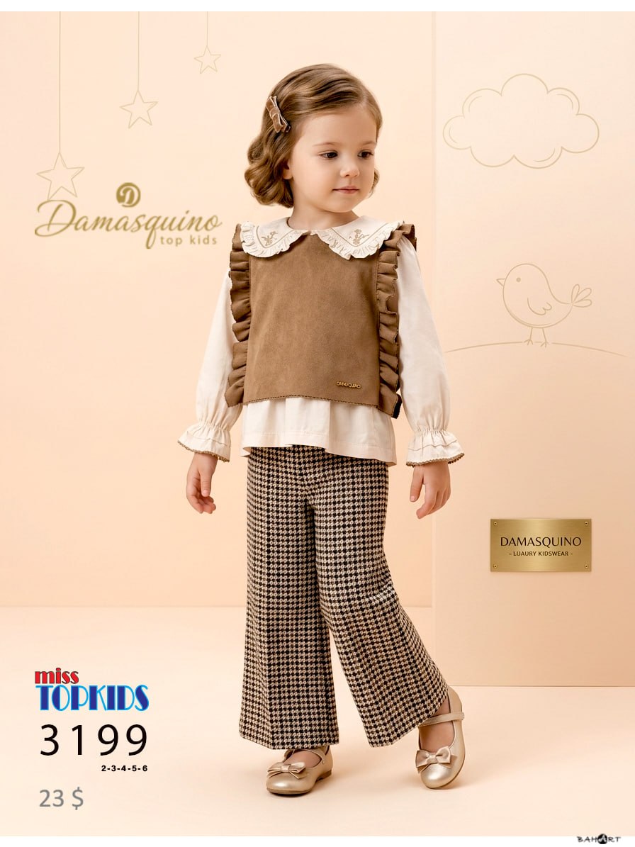 Damasquino Kids 3199 toptan Kız Çocuk