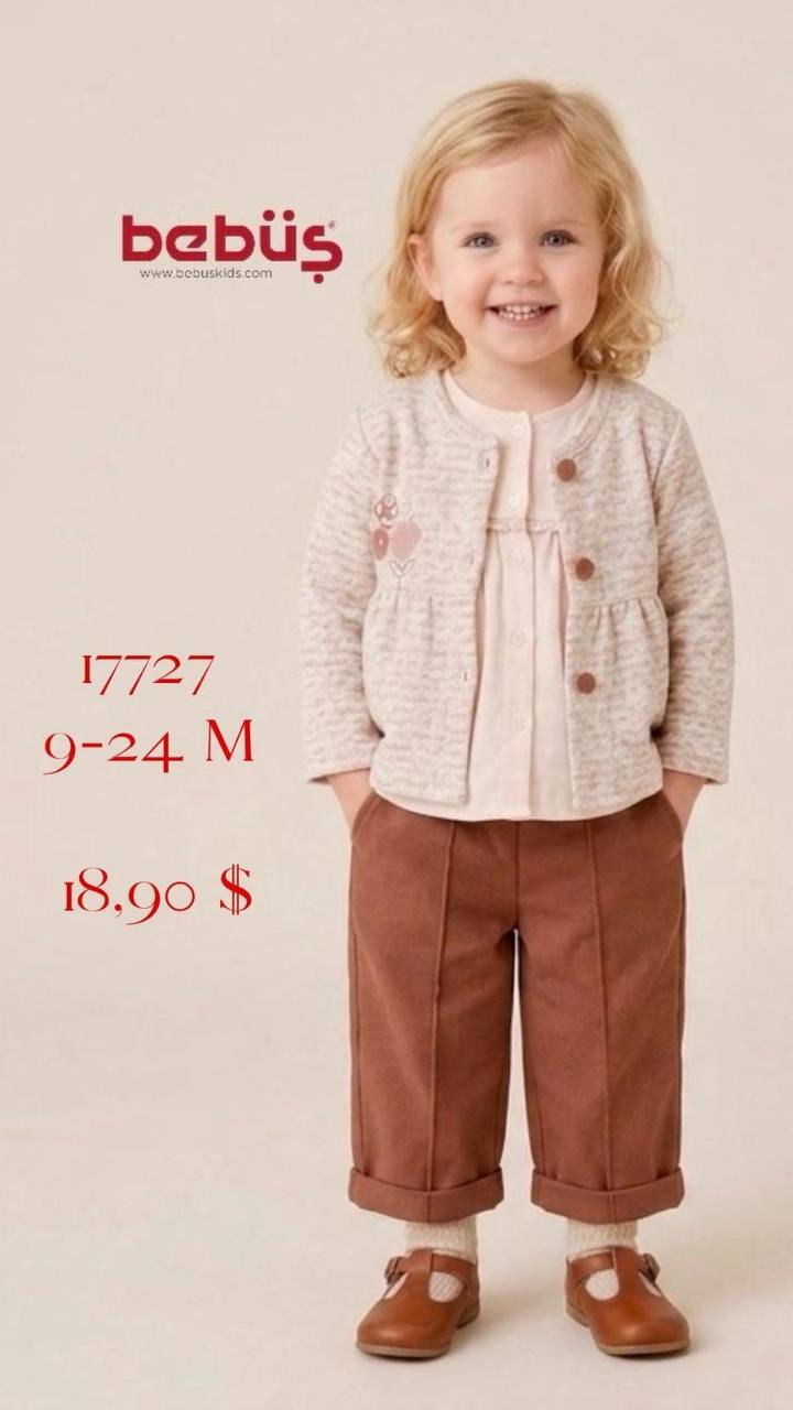 Bebüş Kids 17727 toptan Kız Çocuk