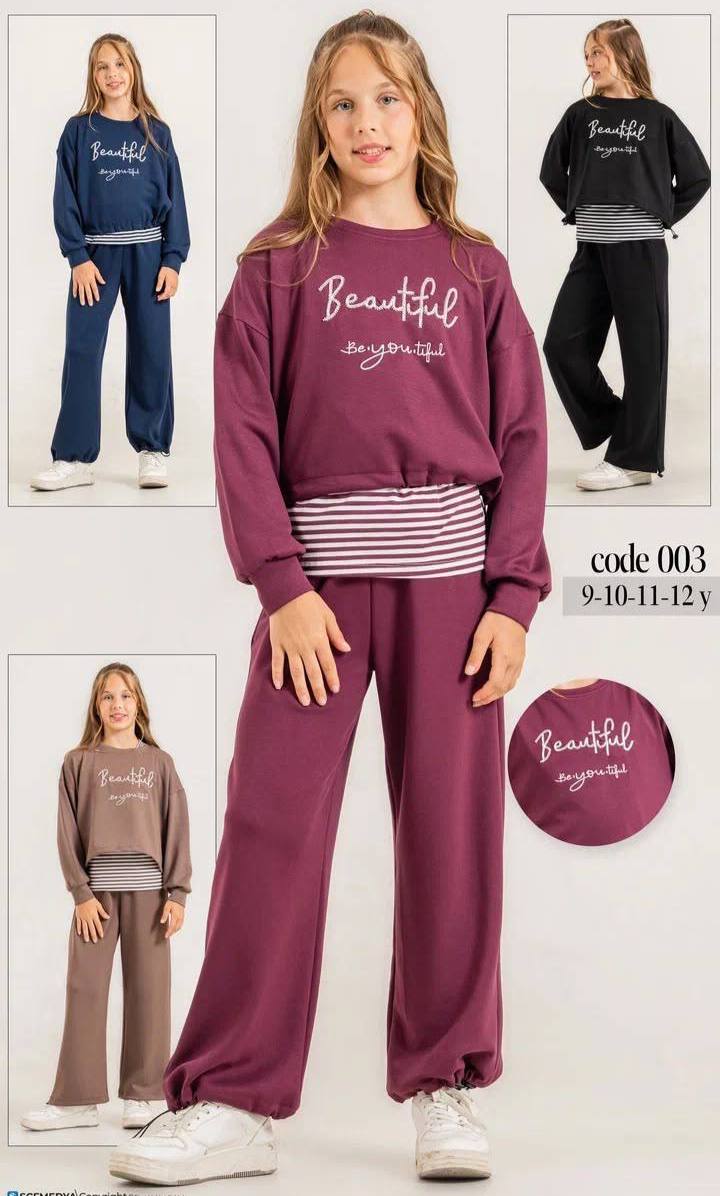 Sonöz Kids 003 · Burgundy wholesale Girls