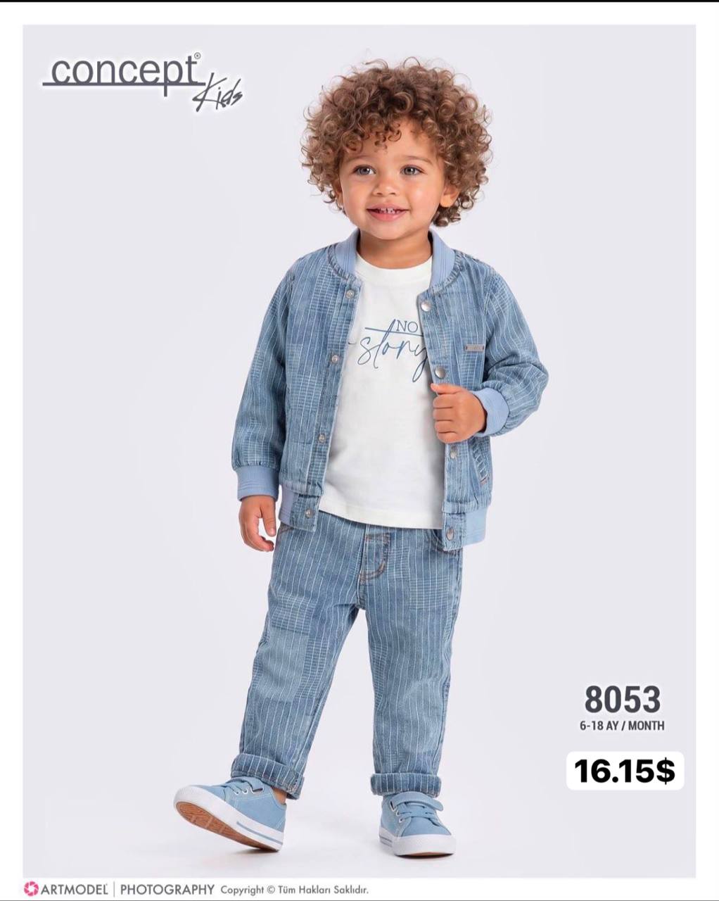 Concept Kids 8053 toptan Erkek Çocuk