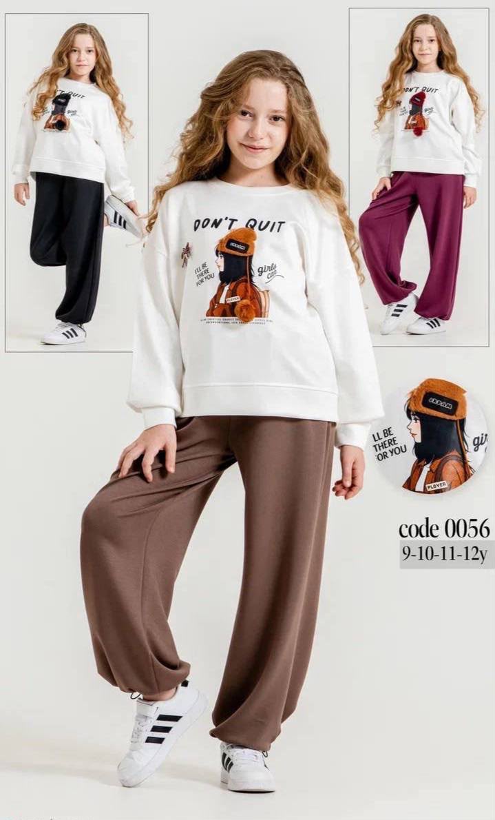 Sonöz Kids 0056 · Burgundy wholesale Girls